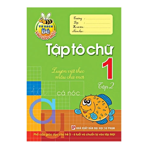 Bé vào lớp 1- Tô nét cơ bản B10