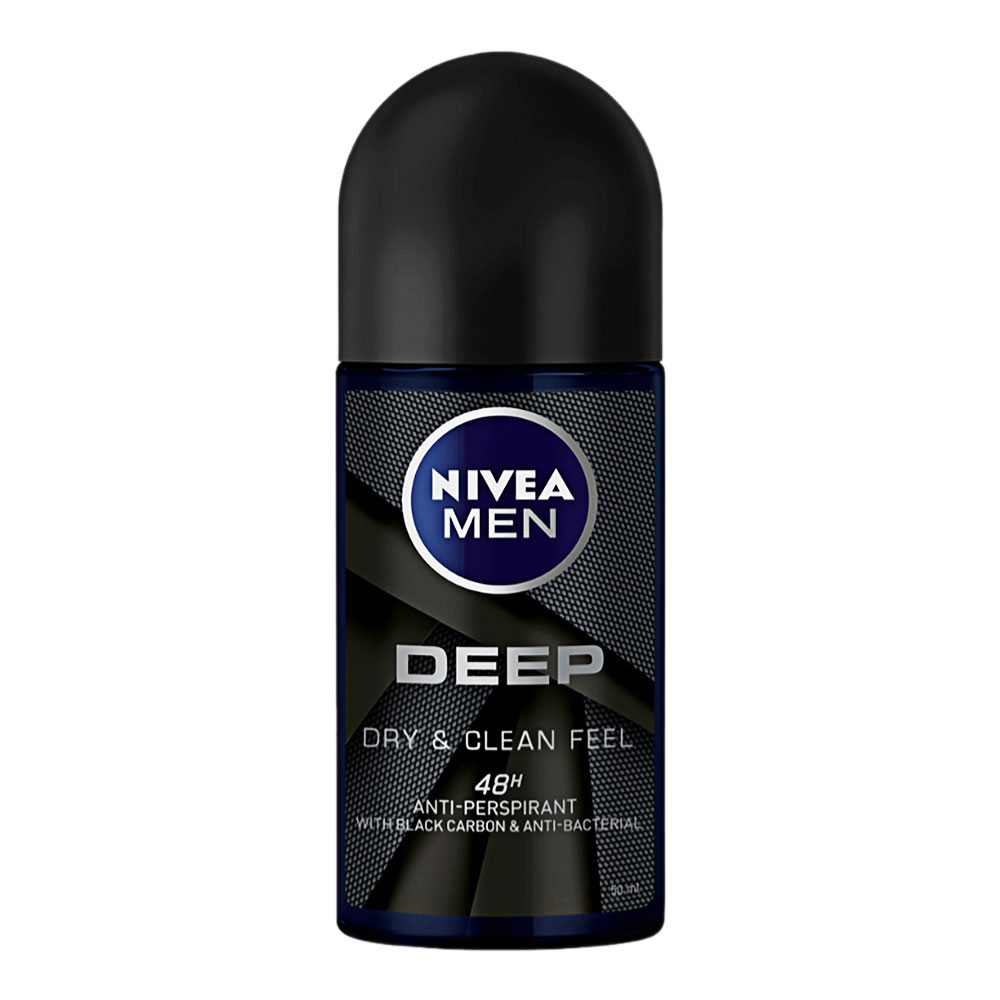 Lăn khử mùi Nivea mùi Nivea nam than hoạt 50ml 