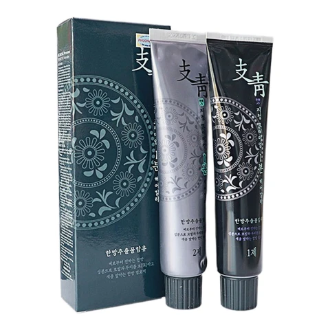 Thuốc nhuộm tóc Welcos  phủ bạc nhanh 1 phút  Warm Brown 240g 