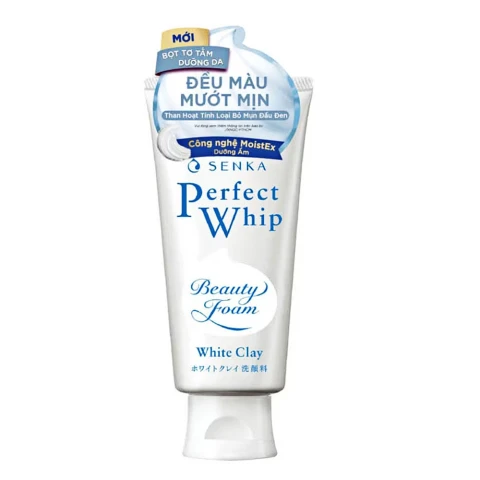 Sữa rửa mặt tạo bọt Senka Perfect White Clay 120g 14840