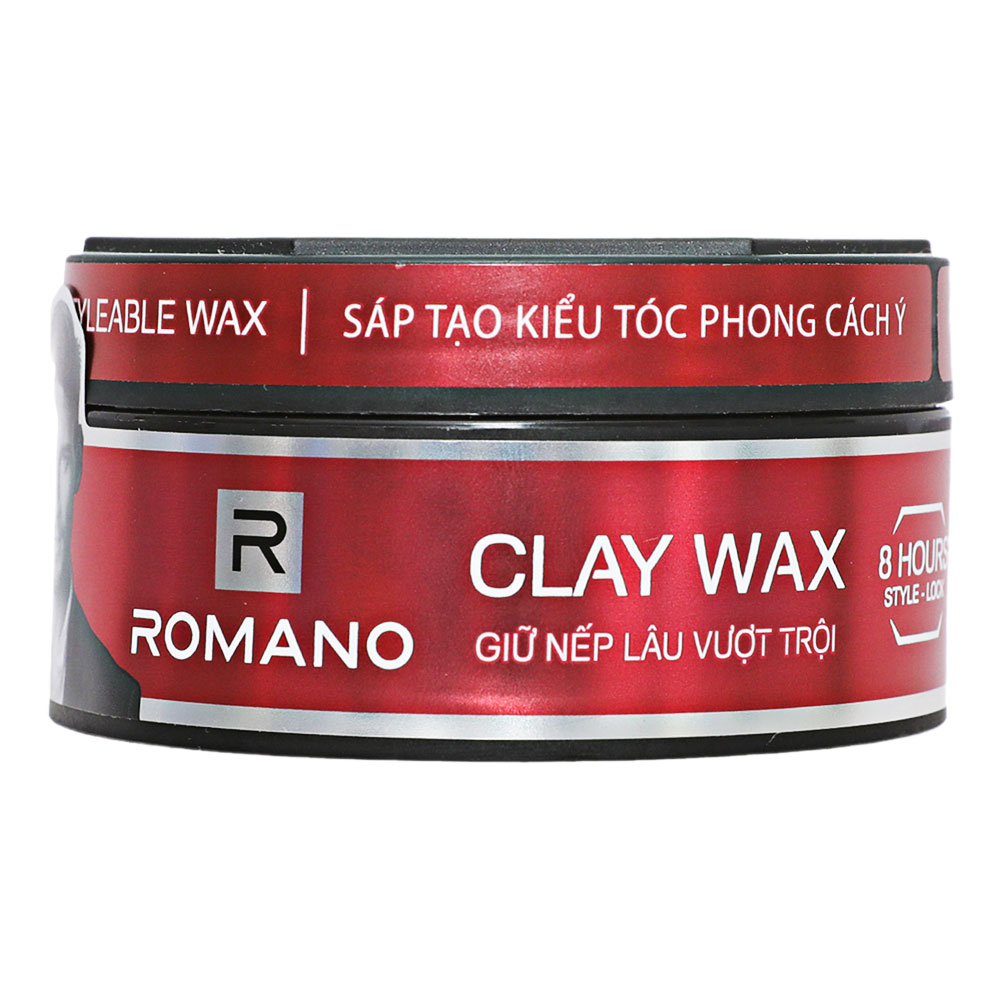 Sáp tạo kiểu tóc Romano Clay wax 68g/24