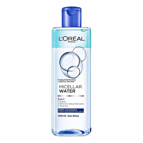 Nước tẩy trang Loreal 3 in 1 Micellar làm sạch sâu 3ml 