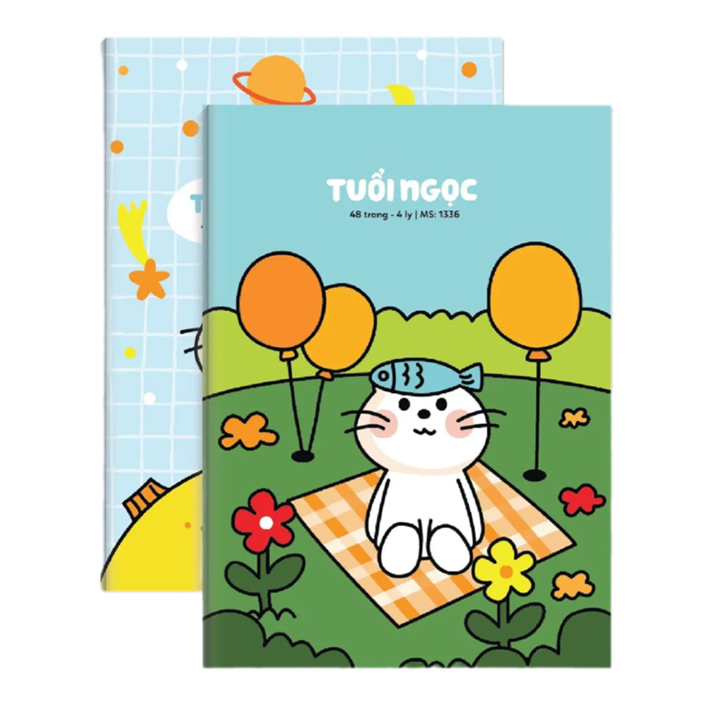 Vở ô ly Hải Tiến tuổi ngọc 120 trang ( 4ly)  