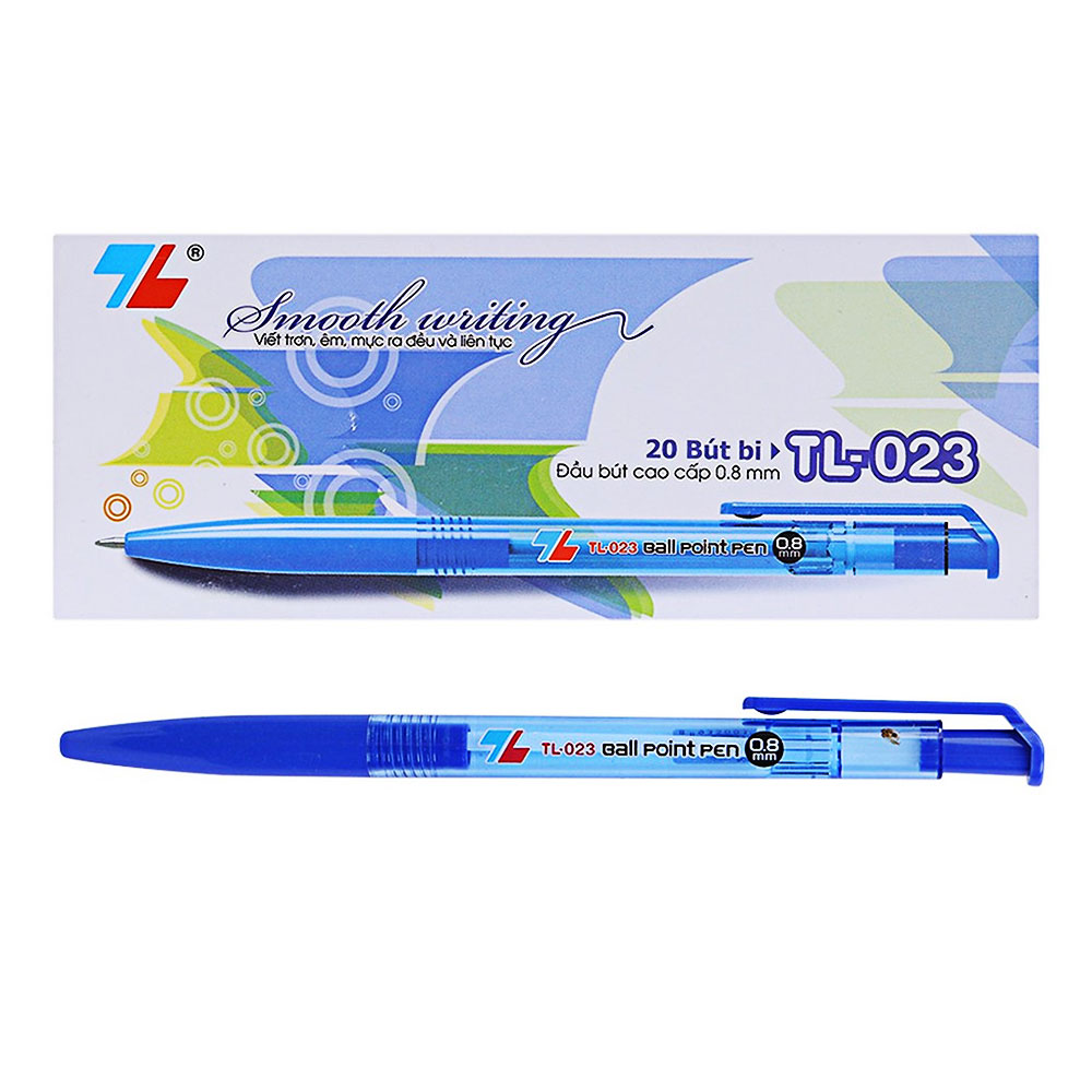 Bút bi Thiên Long TL023 xanh   