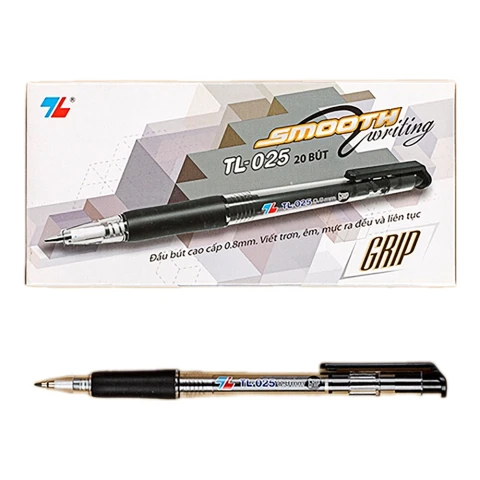 Bút bi Thiên Long TL025 đen  