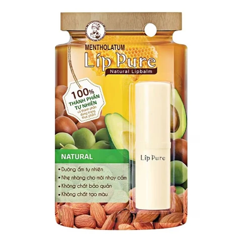 Son dưỡng Lipice không mùi  (Lip Pure Natural) 3.9g 