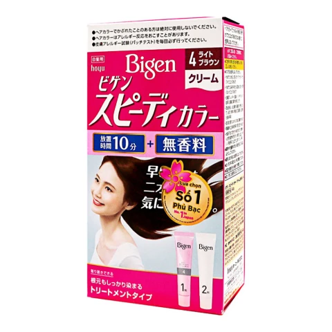Thuốc nhuộm tóc Bigen Nhật #3 nâu caramen  