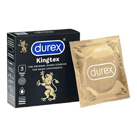 Bao cao su Durex Kingtex 3s  