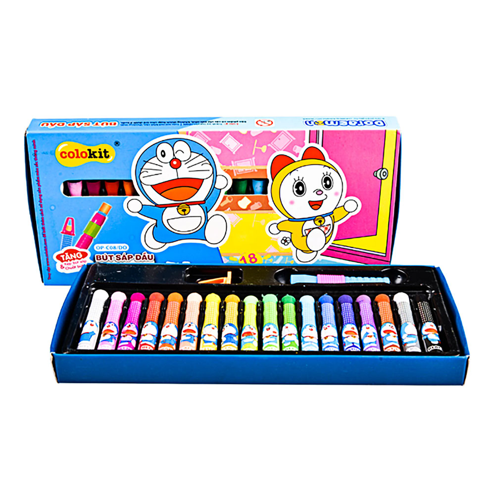 Bút sáp dầu Thiên Long OP-C08/DO 18 màu  