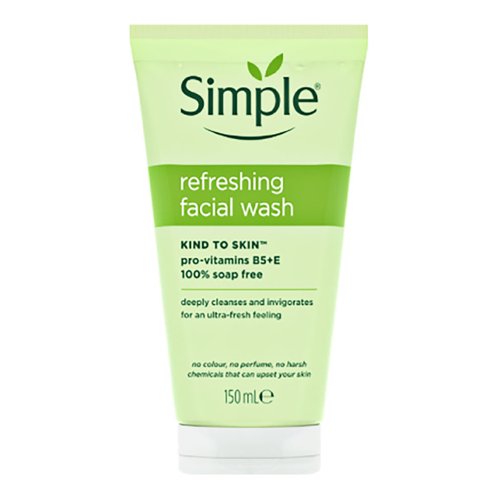 SIMPLE SRM Sạch Thoáng Trông Khỏe mịn màng 150ml/6 tuýp