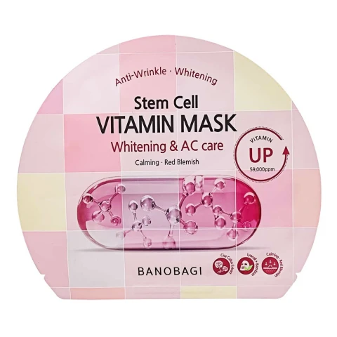 Đắp mặt nạ Banobagi Vitamin Mask Whitening And AC Care 30g 