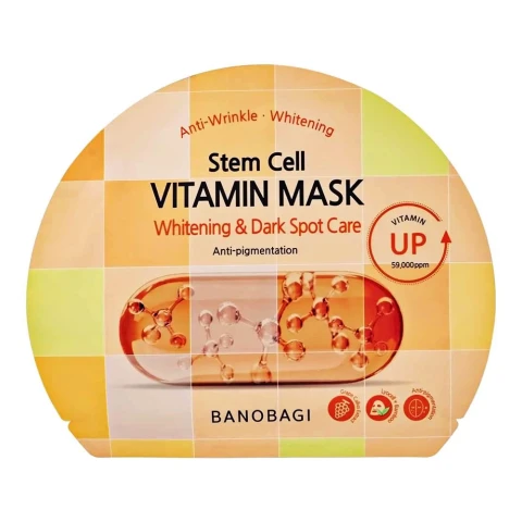 Đắp mặt nạ Banobagi Vitamin Mask Whitening And Dark Spot Care 30g 