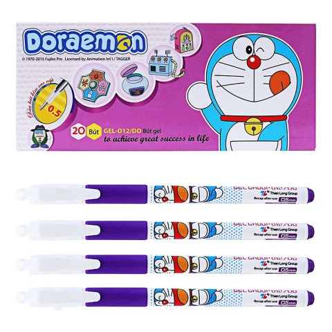 Bút gel Thiên Long 012 tím  