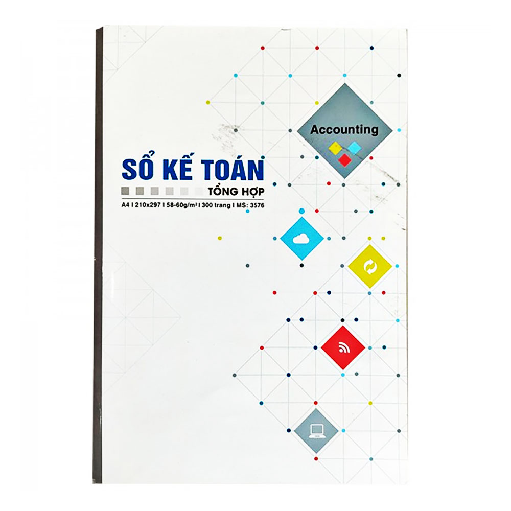 Sổ kế toán Hải Tiến A4 300T  3570 +3576