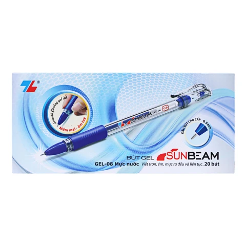 Bút gel Thiên Long GEL-08 xanh  