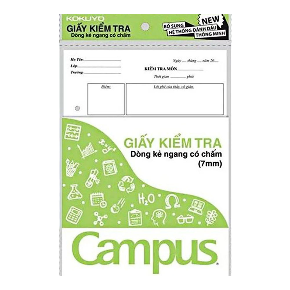 Giấy kiểm tra Campus cấp 3  