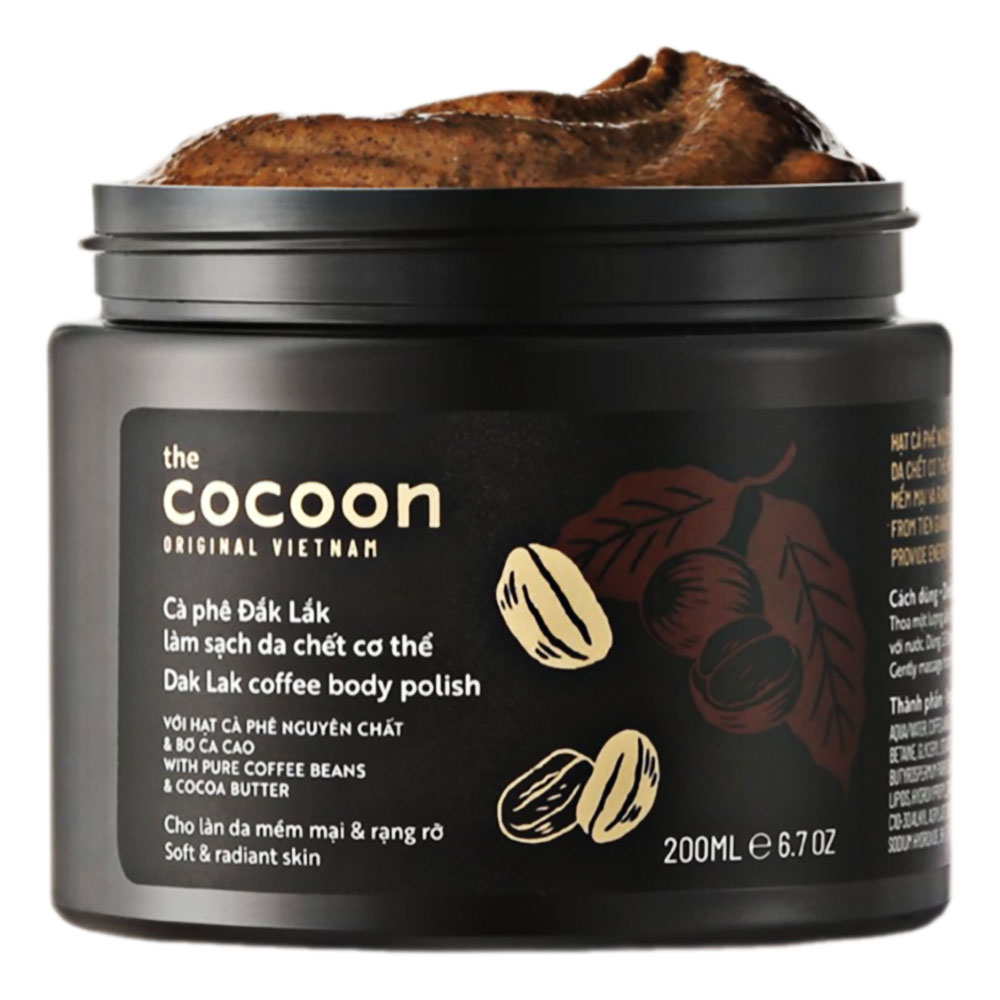 Tẩy da chết Cocoon cà phê Đắk Lắk 200ml