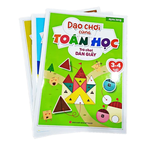 Dạo chơi cùng toán học-Trò chơi dán giấy 3-4t