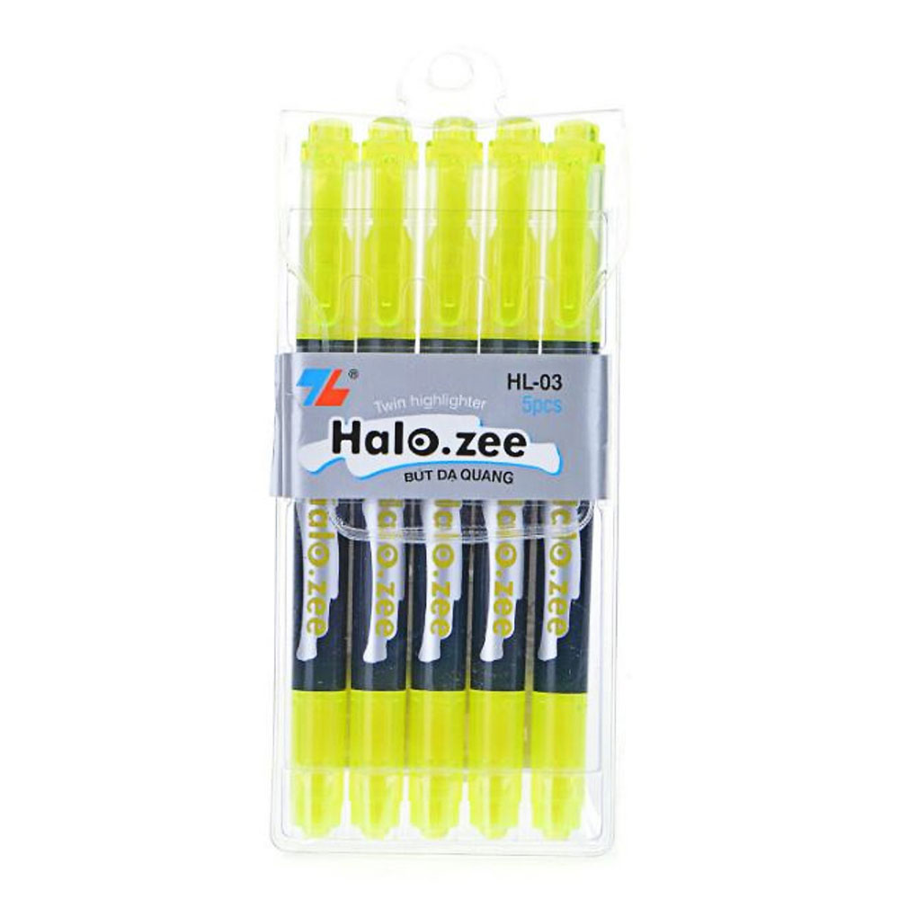 Bút dạ quang Thiên Long  vàng  HL-03 