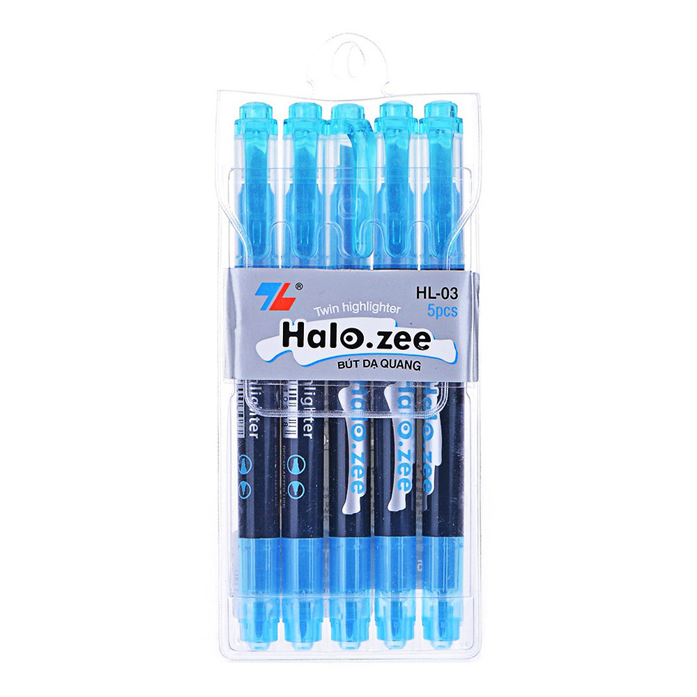 Bút dạ quang Thiên Long xanh biển  HL-03
