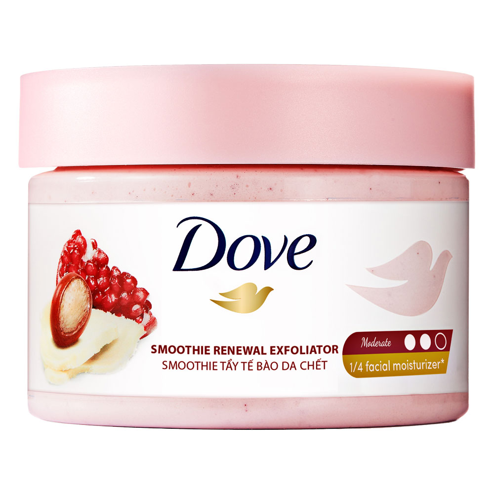 Tẩy da chết Dove hương lựu 298g 