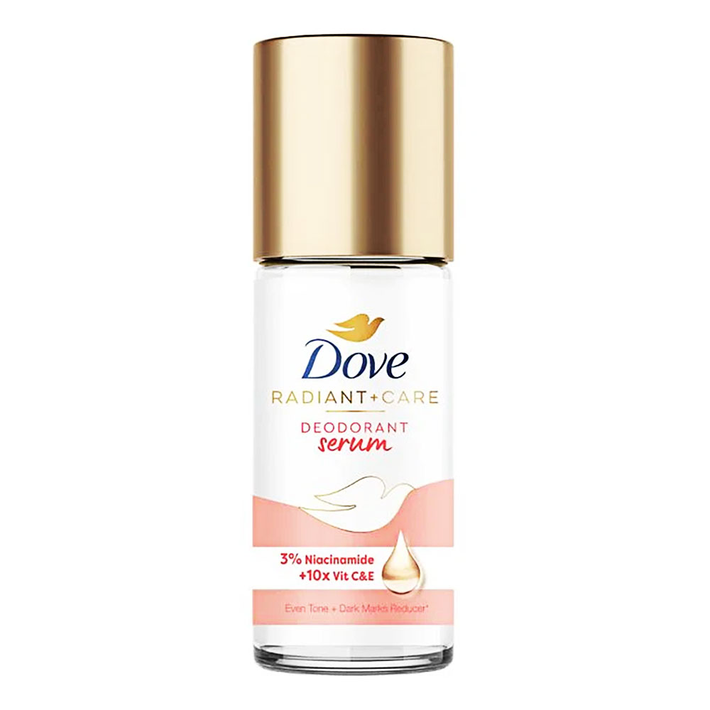 Lăn khử mùi Dove tinh chất sáng da NIA + Vitc  45ml 