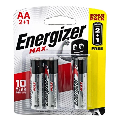 Pin AA Energizer max E91 BP2+1   