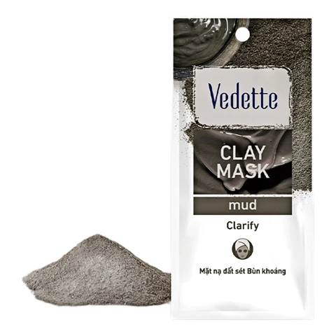 Đắp mặt nạ Vedette đất sét Mud/Bùn Khoáng 12g