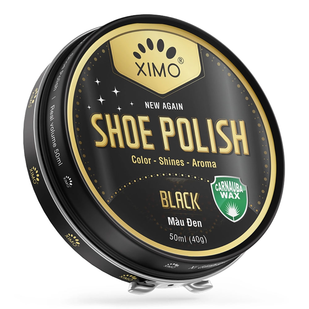 Xi đánh giày Ximo Sáp Shoe Polish màu đen 08ml 