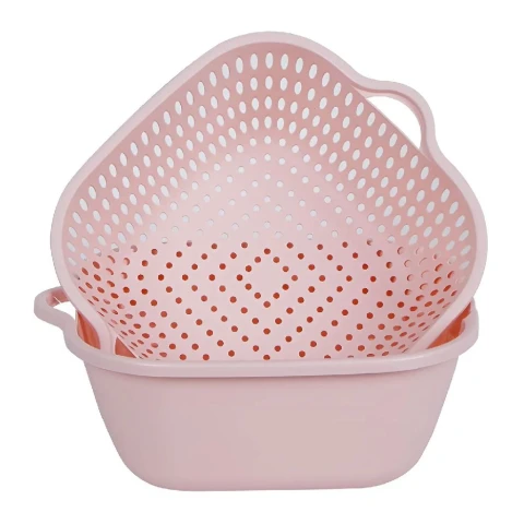 Rổ 2 lớp vuông to Việt Nhật   3290