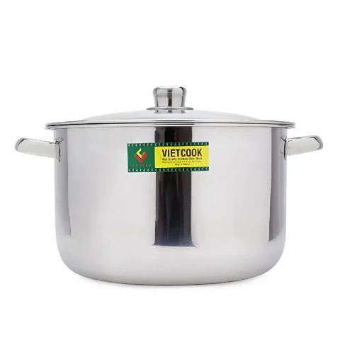 Nồi 3 đáy Vietcook nắp inox 20cm 