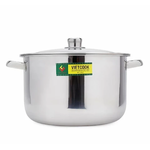 Nồi 3 đáy Vietcook nắp inox 26cm 