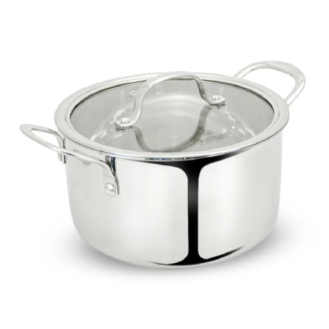 Nồi 3 đáy Vietcook nắp kính 22cm 