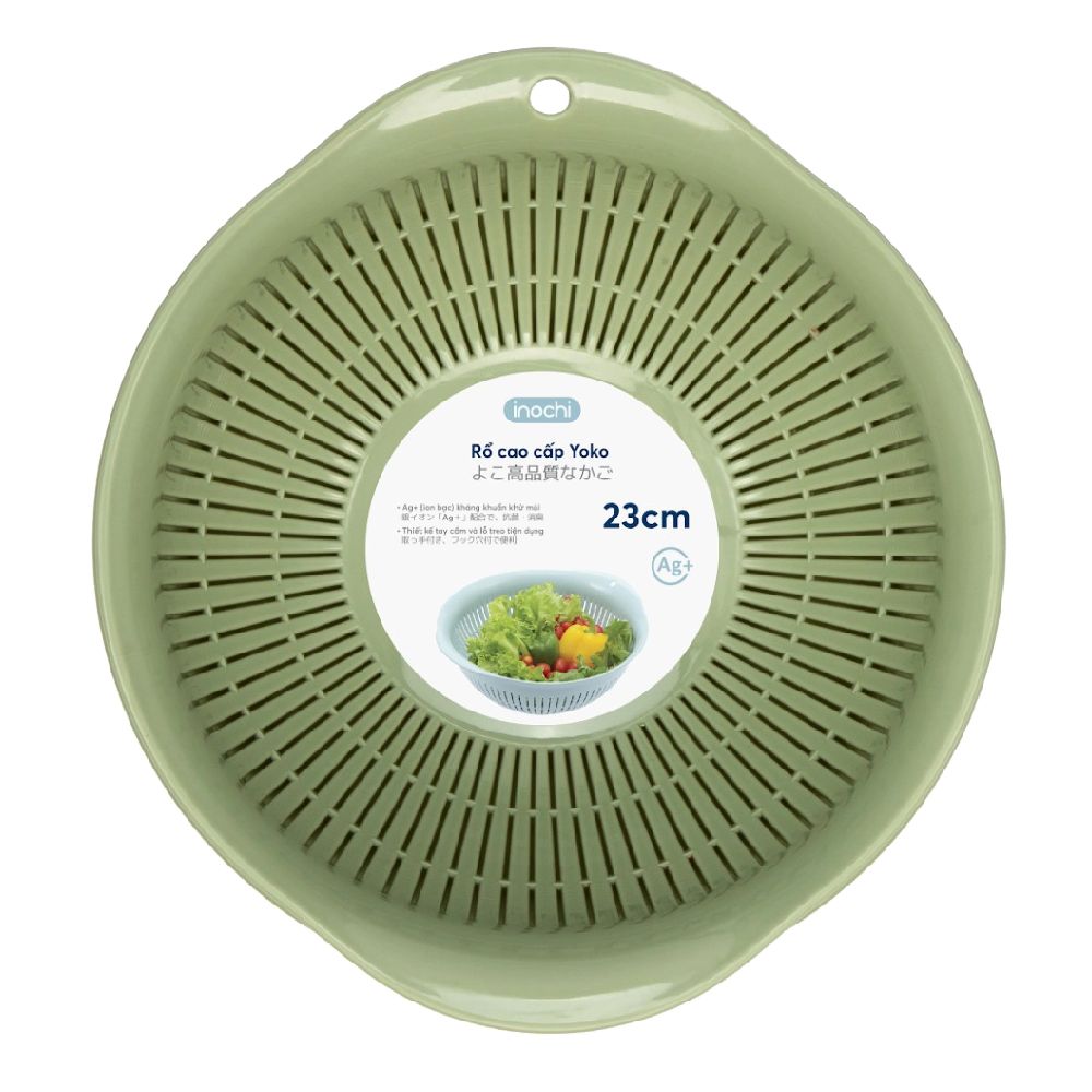 Bộ thau rổ cao cấp  yoko  23cm 