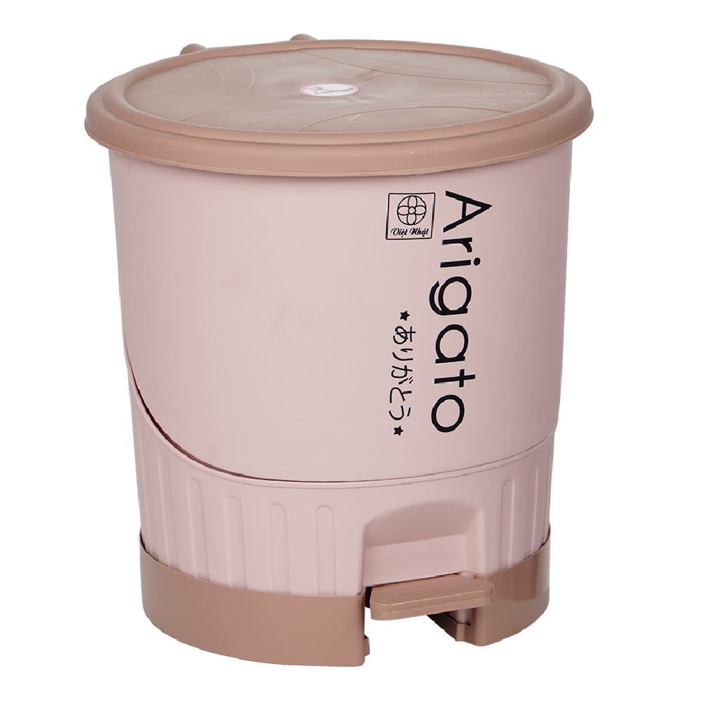 Bật rác tròn Việt Nhật  8.5L 8022