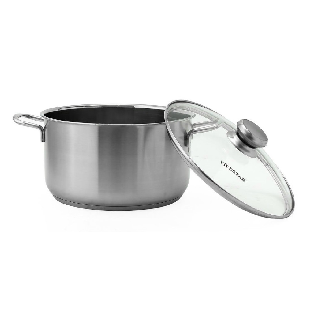 Nồi FIVE STAR inox nắm kính 24cm 