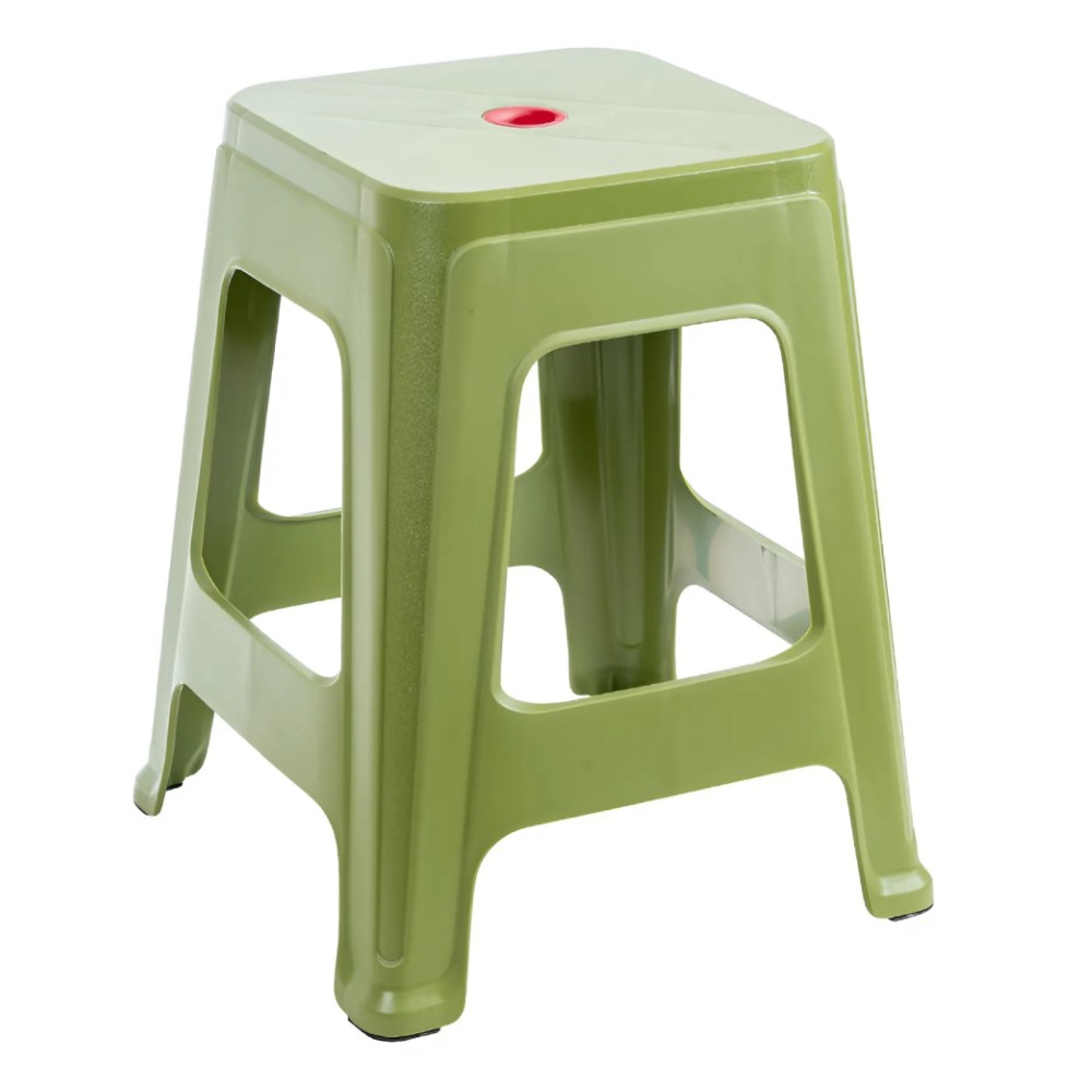 Ghế đẩu cao lỗ Nhật hokori xanh bộ đội  2156