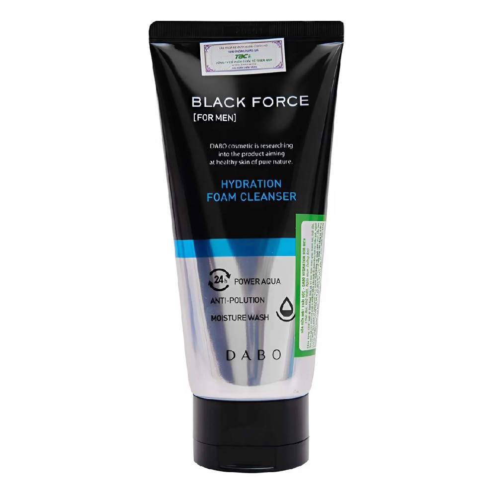 Sữa rửa mặt Homme Black Force Dabo 120ml/100 B3776