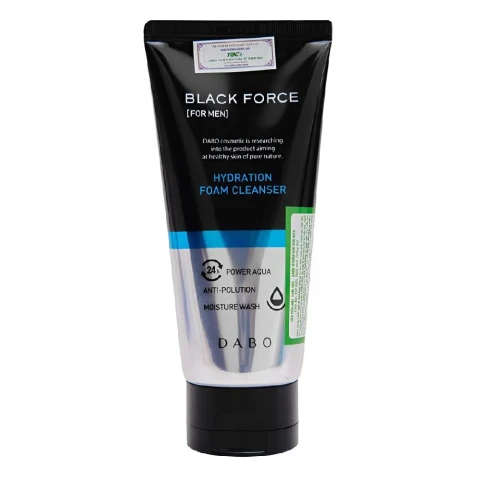 Sữa rửa mặt Homme Black Force Dabo 120ml/100 B3776