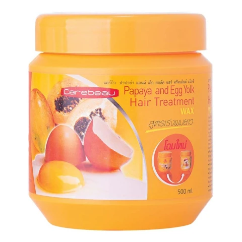 Kem ủ tóc Carebeau siêu mềm mượt tinh chất  đu đủ  500ml 