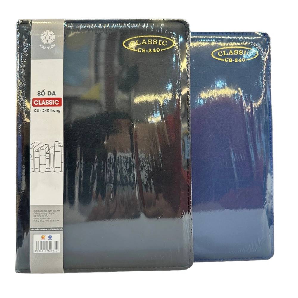 Sổ da Hải Tiến classic 8 240 trang  