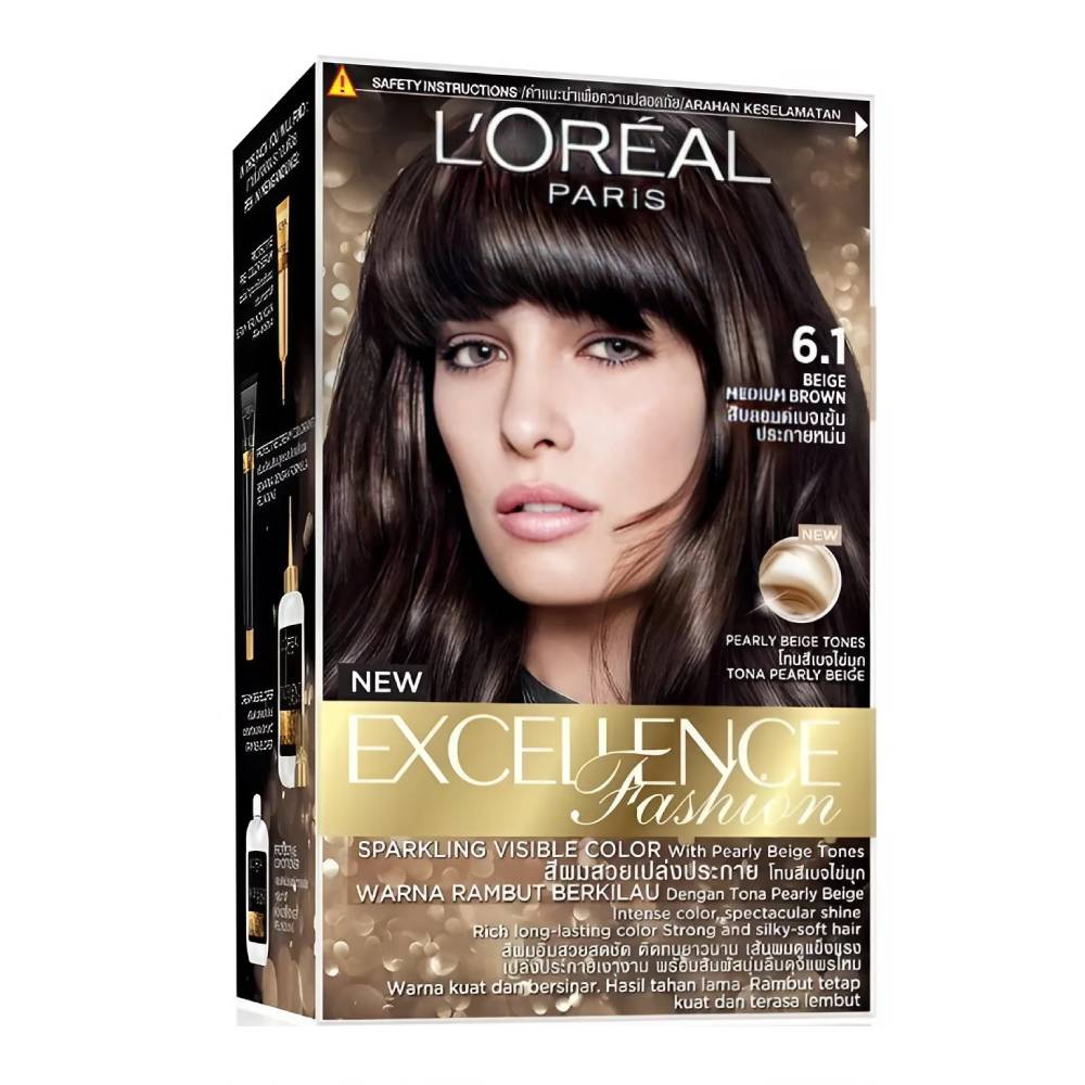 Nhuộm Loreal 6.1 nâu khói 172ml
