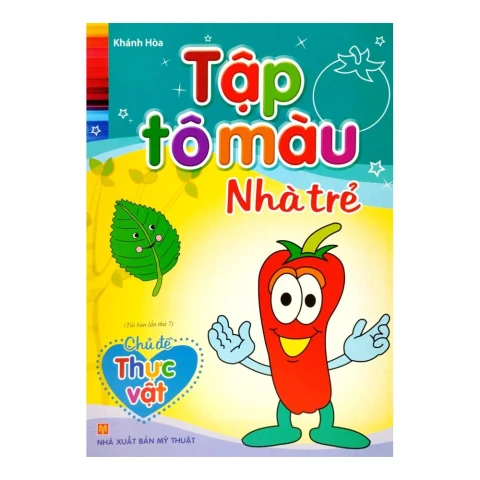 Tập tô màu nhà trẻ- Thực vật