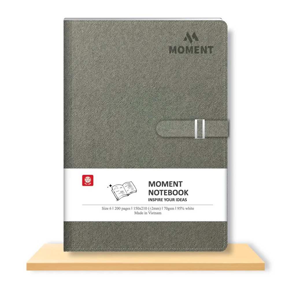 Sổ da  Moment 8 200tr ( 175x250mm)   8496