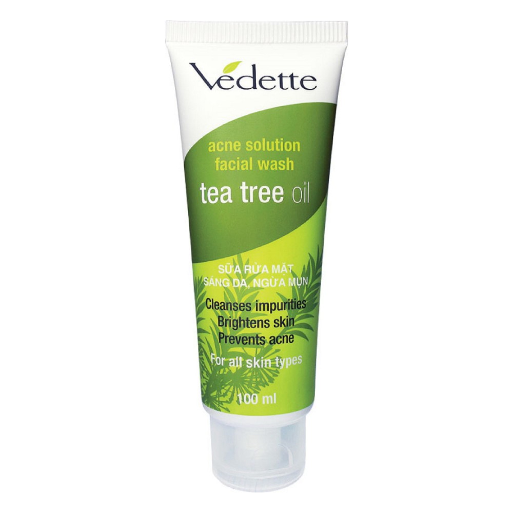 Sữa rửa mặt dưỡng da,ngừa mụn(Tea Tree Oil)100ml