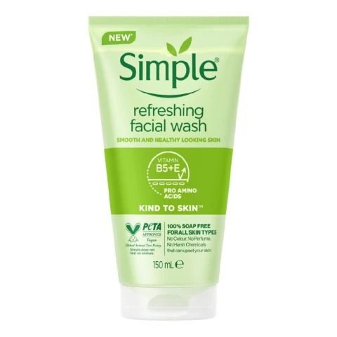 SIMPLE Gel rửa mặt Micellar 150ml/6 tuýp