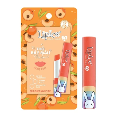 Son dưỡng Lipice Sheer color Q Thỏ bảy màu 2.4g 