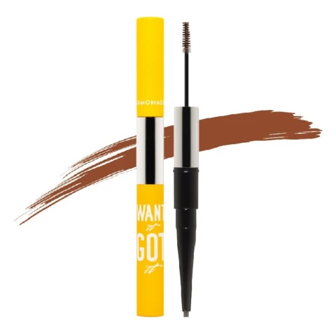 Kẻ mày Lemonade Dual Eyebrow 2 đầu #Dark Brown 2g 