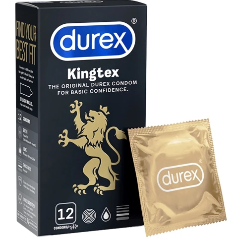 Bao cao su Durex Kingtex 12s  