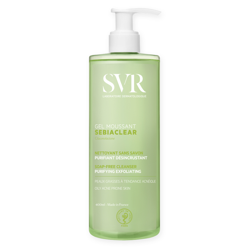 Gel rửa mặt SVR Sebiaclear Gel Moussant 400ml